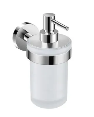 Obrázok produktu pre Jika Mio Style - Dávkovač mydla s držiakom, sklo/chróm H3832F20041001