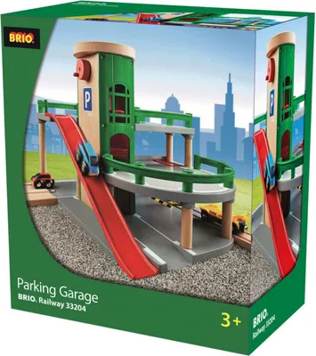 Produktbild von BRIO Parkhaus, Straßen und Schienen, 1Set