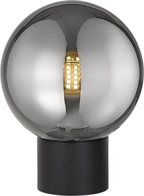 Zdjęcie produktu dla Lampa stołowa Arcturus czarna-dymiona 1xG9x4W szkło wym:15,7x12x12cm IP20 Zuma Line