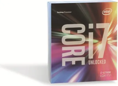 Produktbild von Intel Core i7-6700K, Intel® Core™ i7, LGA 1151 (Socket H4), 14 nm, Box, Intel, i7-6700K