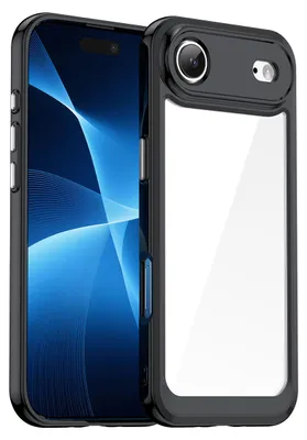 Produktbild von Etui Outer Space na iPhone 17 Air - czarne przezroczyste