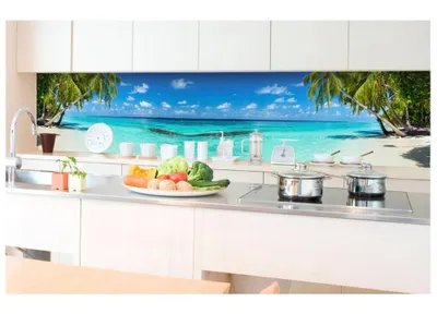 Obrázek produktu pro Dimex fototapeta do kuchyně KI-350-091 Paradise beach 60 x 350 cm
