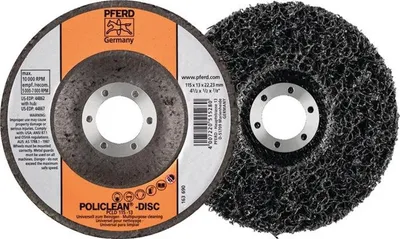 Produktbild von Grobreinigungsscheibe POLICLEAN Ø115x13mm Bohr.22,23mm PFERD