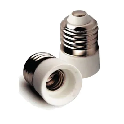 Image de Adaptateur pour ampoules E27-E14, lot de 2
