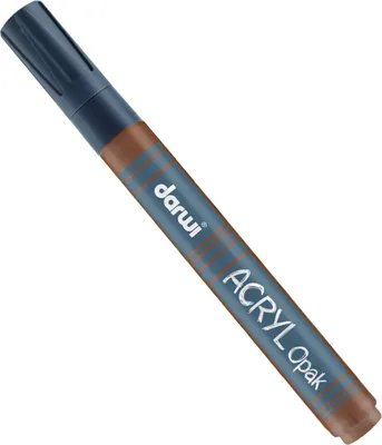 Produktbild von DARWI Acryl opak 3mm 6ML Kakao