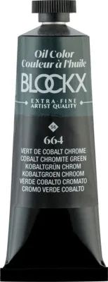 Produktbild von Blockx 3x Ölfarbe, Kobaltgrün Chrom - Tube 35ml - Chromkobaltgrün 213664BXC