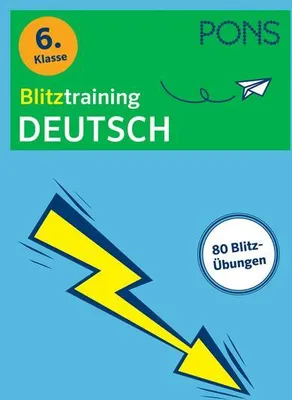 Immagine prodotto di PONS Blitztraining Deutsch 6. Klasse