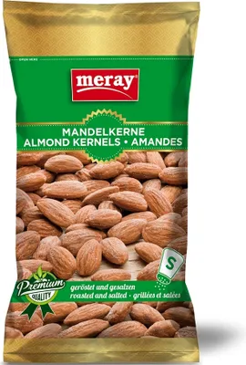 Produktbild von Meray Mandelkerne geröstet & gesalzen 85g