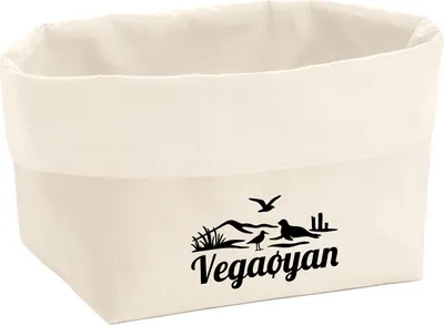 Produktbild von Huuraa Organizer Vegaøyan Norwegen 8 Liter Large Canvas Baumwolle Utensilo Geschenkidee