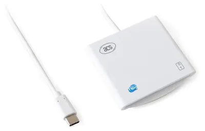 Obrázek produktu pro ACS ID-kaardi lugeja Acs ACR40 Type-C juhtmega, valge