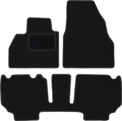 Produktbild von Schwarze Veloursmatten für: Renault Kangoo II Kombivan (2013-)