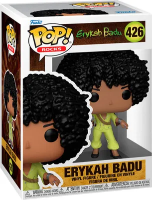 Image de Funko Pop! Rocks - Erykah Badu Winylowa Figurka Premium do Kolekcji