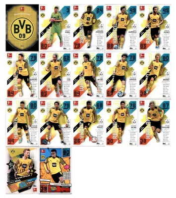 Produktbild von Topps Match Attax - 2021/22 - Mannschaftspaket - Borussia Dortmund