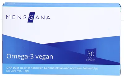 Obrázek produktu pro Omega-3 vegan MensSana®, 30 St KDA