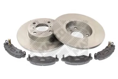 Produktbild von MAPCO Bremsenset Vorne Bremsscheiben Beläge Satz für OPEL AGILA (A) (H00) 247mm