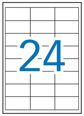 Produktbild von APLI 01781, Weiß, 64.6 x 33.8 mm, A4