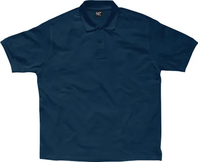 Produktbild von SG Damen Polo T-Shirt, Kurzarm, mit Baumwolle BC1085 (S) (Marineblau)