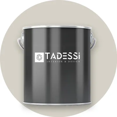 Produktbild von TADESSI Wandfarbe Beige - Beigegrün - abwaschbare Innenfarbe matt - Dispersionsfarbe - Geruchsarm und Lösemittelfrei - 2,5 Liter Gebinde