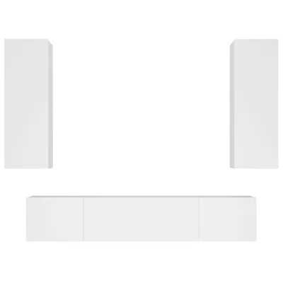 Zdjęcie produktu dla VidaXL 3114198, Biały, Drewno, Drewno, 800 mm, 4 szt.