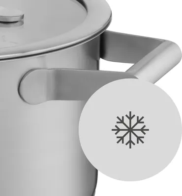 Obrázok produktu pre WMF 0729246040, Nerezová oceľ, Nerezová oceľ, 180 °C, Keramický, Plyn, Halogén, Indukčná, Čína, 140 mm