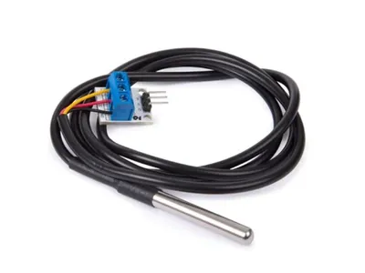 Zdjęcie produktu dla Czujnik temperatury Ds18B20 i adapter kompatybilny z Arduino