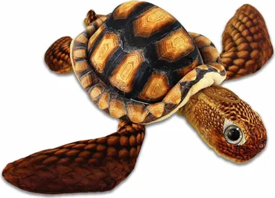 Produktbild von Stofftier Schildkröte braun - ca. 36 cm