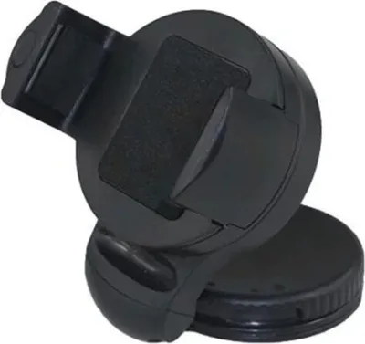 Image de Support de téléphone portable de voiture 360 degrés mini rotatif noir