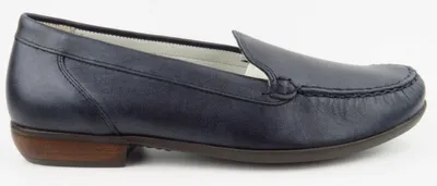 Produktbild von Waldläufer Hina LUXOR Damen Slipper in Blau, Größe 7