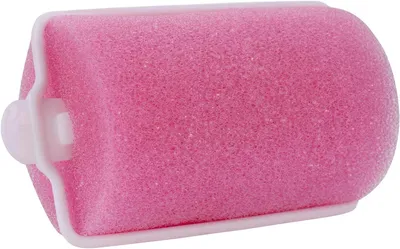 Produktbild von Ponik's Lockenwickler Schwamm Set, Haarrollen, Flexible Haar Styling, 38 mm, 12 Stk, Rosa