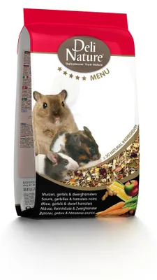 Produktbild von Deli Nature 15 029507 Menü 5 Stars jerbos Mäuse und Hamster Zwerg – 750 gr