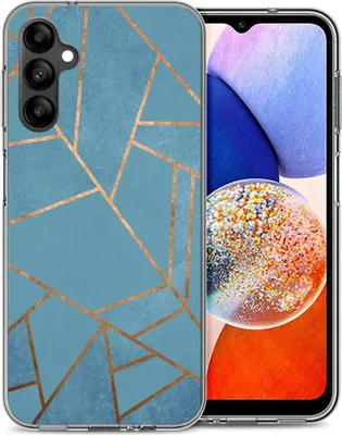 Produktbild von imoshion Design Hülle Samsung Galaxy A14 (5G/4G) - Blue Graphic