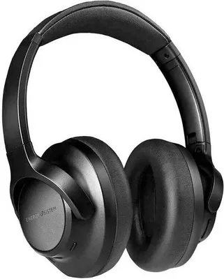 Zdjęcie produktu dla Słuchawki Energy sistem silent anc z mikrofonem bluetooth 5.3 - regulowany pałąk - żywotność baterii do 100h - sterowanie odtwarzaniem i głośnością - kolor czarny