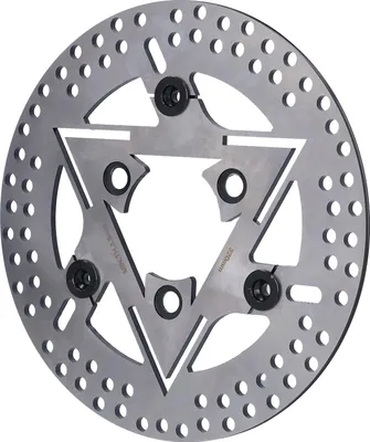 Zdjęcie produktu dla Motocyklowe tarcze hamulcowe, 220 mm/8,7 cala, stal nierdzewna, uniwersalny półpływający zamiennik do Kawasaki