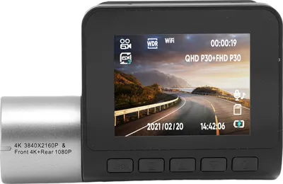 Zdjęcie produktu dla 4K 1080P QHD Dual Dash Cam 5G WiFi Night Vision G Sensor Nagrywanie w pętli 170° Szerokokątna przednia tylna kamera samochodowa z 2,0-calowym ekranem Tryb parkowania 24H