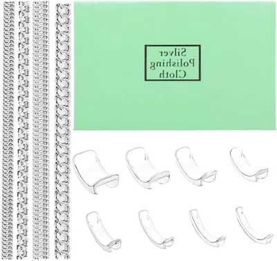 Productafbeelding van Ring Verkleiners Set - Maat Adapters - Ring Maat Aanpassen - Onzichtbaar & Comfortabel - 13 Delig - Transparant