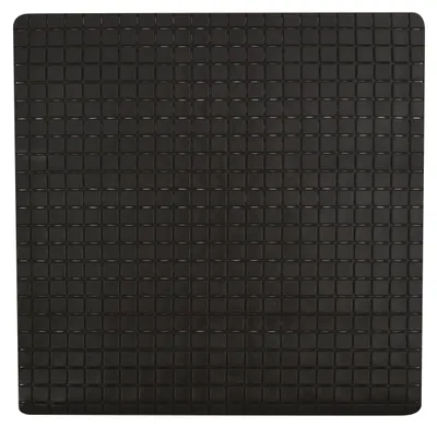 Produktbild von MSV Dusch-/Badeschutzmatte Bad - Gummi - schwarz - 54 x 54 cm