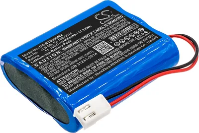 Produktbild von TECHTEK Akku Kompatibel mit [Biolight] BLT-E30, für [Bollywood] E30 ECG Ersetzt 12-100-0015, für LB-05