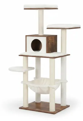 Image de InAndOutdoorMatch - Griffoir - Meuble pour chats - Hauteur : 138 cm, Image générée par une IA