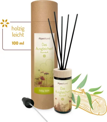 Obrázok produktu pre Zirbenfamilie Raumduft-Diffuserl "das Ausgleicherl" | 100ml