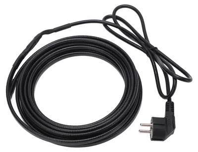 Productafbeelding van Verwarmingskabel voor buizen, verwarmingsband, 5 meter, zelfregulerend, met stekker voor gebruik in de winter, EU, 220 V