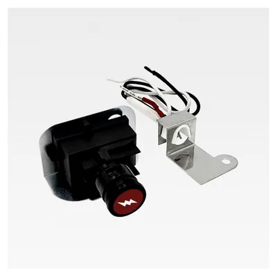 Produktbild von Gaszünder Kit Druckknopfzündung für Weber Q320 und Q3200 Grill, kompatibel mit Weber Zünder 80452, 60092