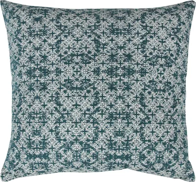 Produktbild von Dekokissen 45 x 45 cm ( Orient Petrol/Weiß ) - Bohemian Oriental Boho - Hochwertiger Kissenbezug mit Reißverschluss