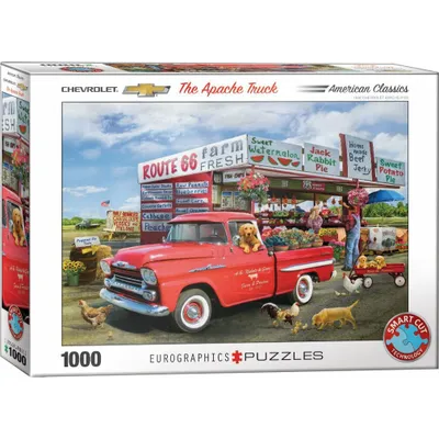 Zdjęcie produktu dla Puzzle 1000 1959 Chevrolet Apache-Giordano 6000-5337