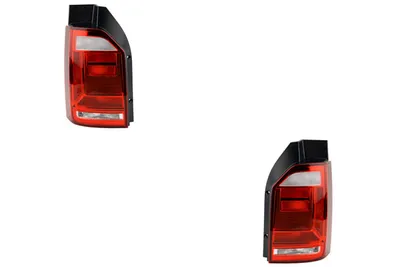 Obrázok produktu pre Johns, kombinované zadné svetlo pasuje do VW Transporter T6 04/15- sada ľavého a pravého svetla
