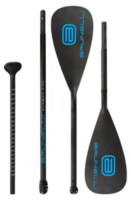 Zdjęcie produktu dla BRUNELLI CARBON PRO Kajak Dual Tech – wiosło 2-w-1 do SUP – rozmiar: 4-częściowe
