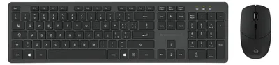 Obrázok produktu pre Conceptronic ORAZIO01IT, Plná veľkosť (100 %), Bezdrôtový, RF Wireless, QWERTY, Čierna, Obsahuje myš