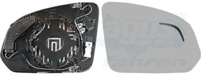 Produktbild von VAN WEZEL Spiegelglas Außenspiegel Rechts für VOLVO XC40 (536) Konvex Beheizbar ohne Automatische Abblendung 5917834