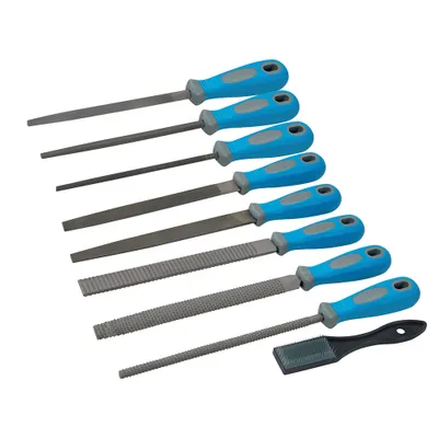 Produktbild von Feilen und Raspeln Set 9 tlg. 203 mm