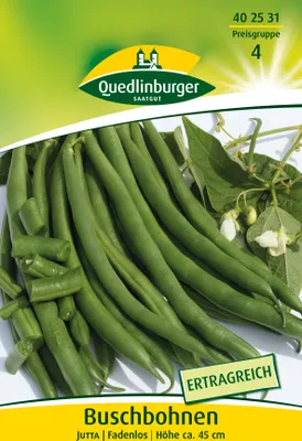 Produktbild von Buschbohne Jutta | Buschbohnensamen von Quedlinburger