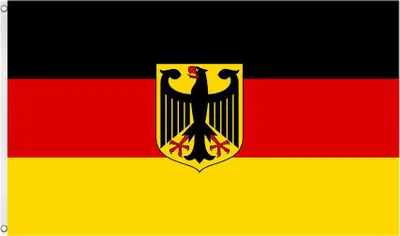 Produktbild von Deutschland Fahne mit Adler 90 x 150cm